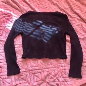 Long Sleeve Crop Top